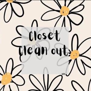 CLOSET CLEAN OUT ✨
